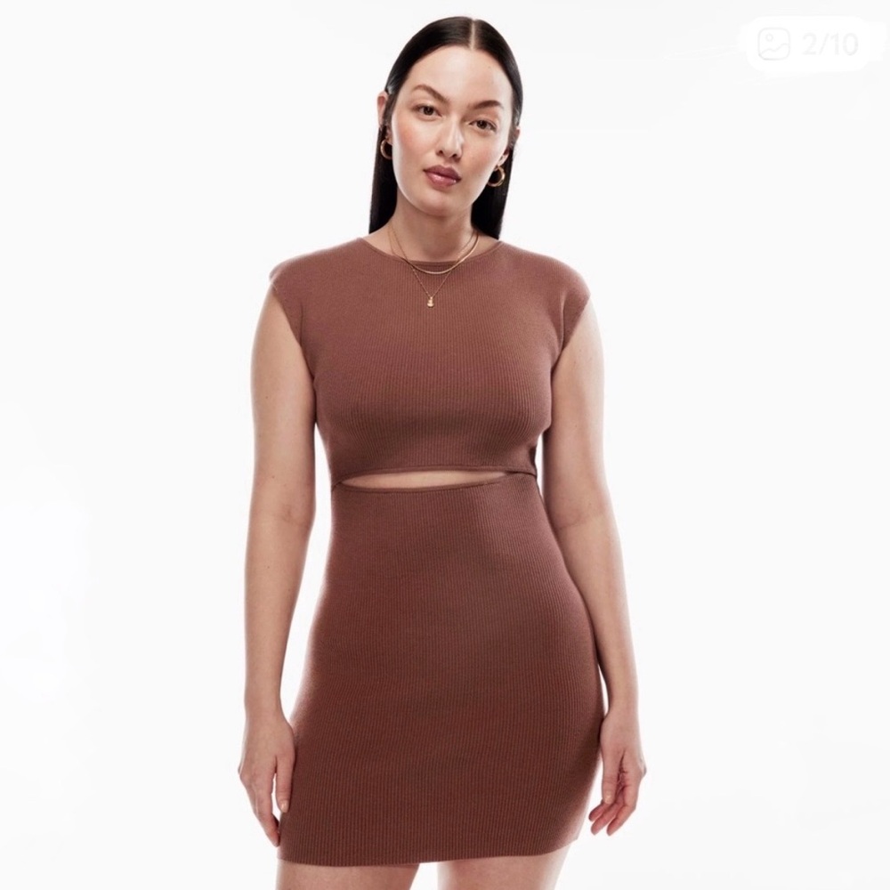 Wilfred Cut Out Mini Dress